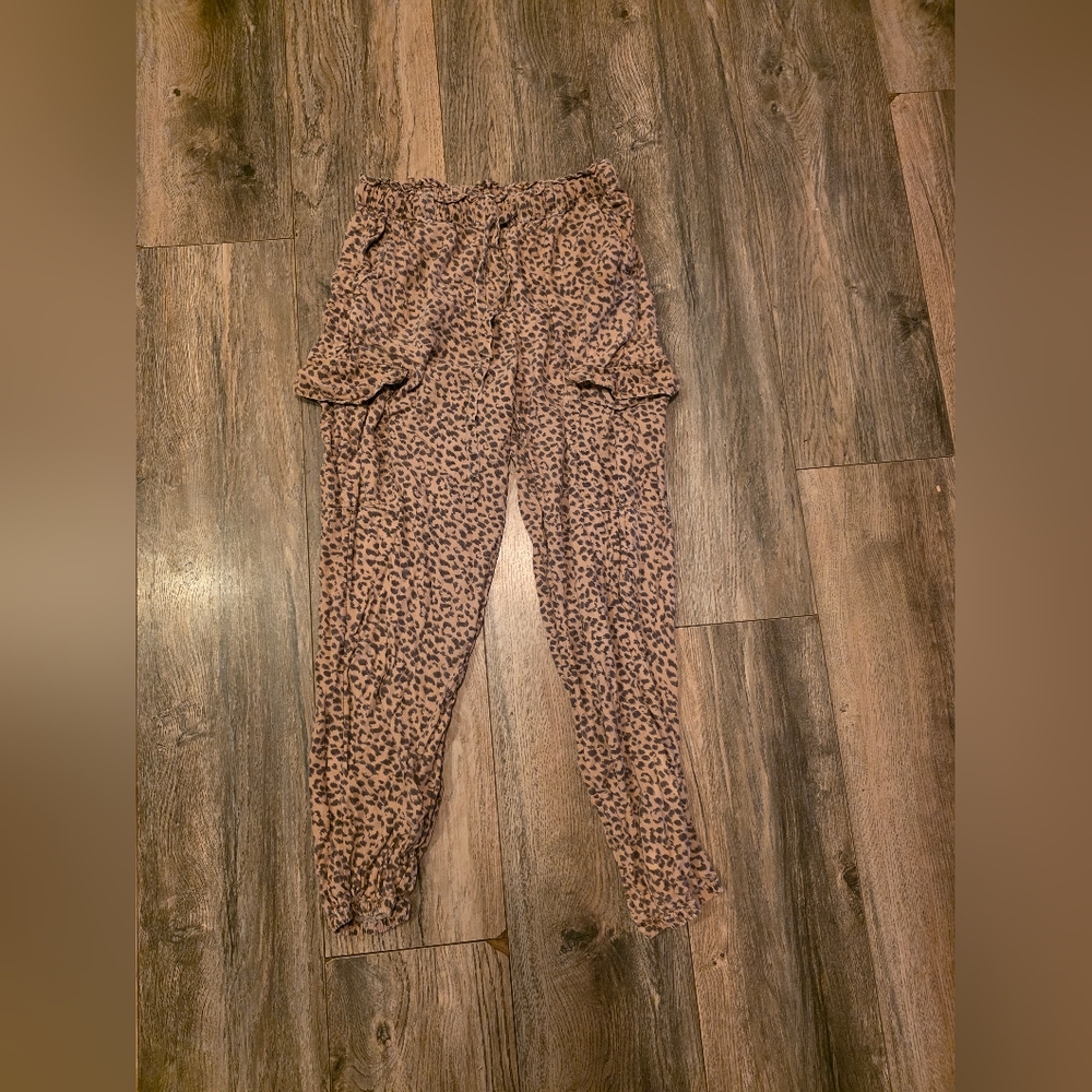 Aerie Leopard Print Pants